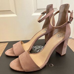 Blush Ankle Strap Heels Vince Camuto Size 9